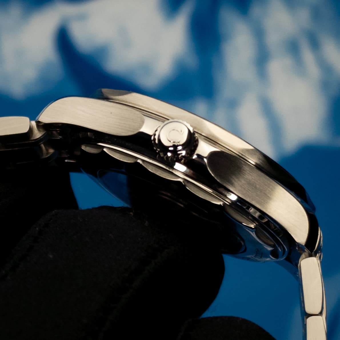 Omega SMP White Wave Steel 2025 (Ref. 210.30.42.20.04.001) — photo 6