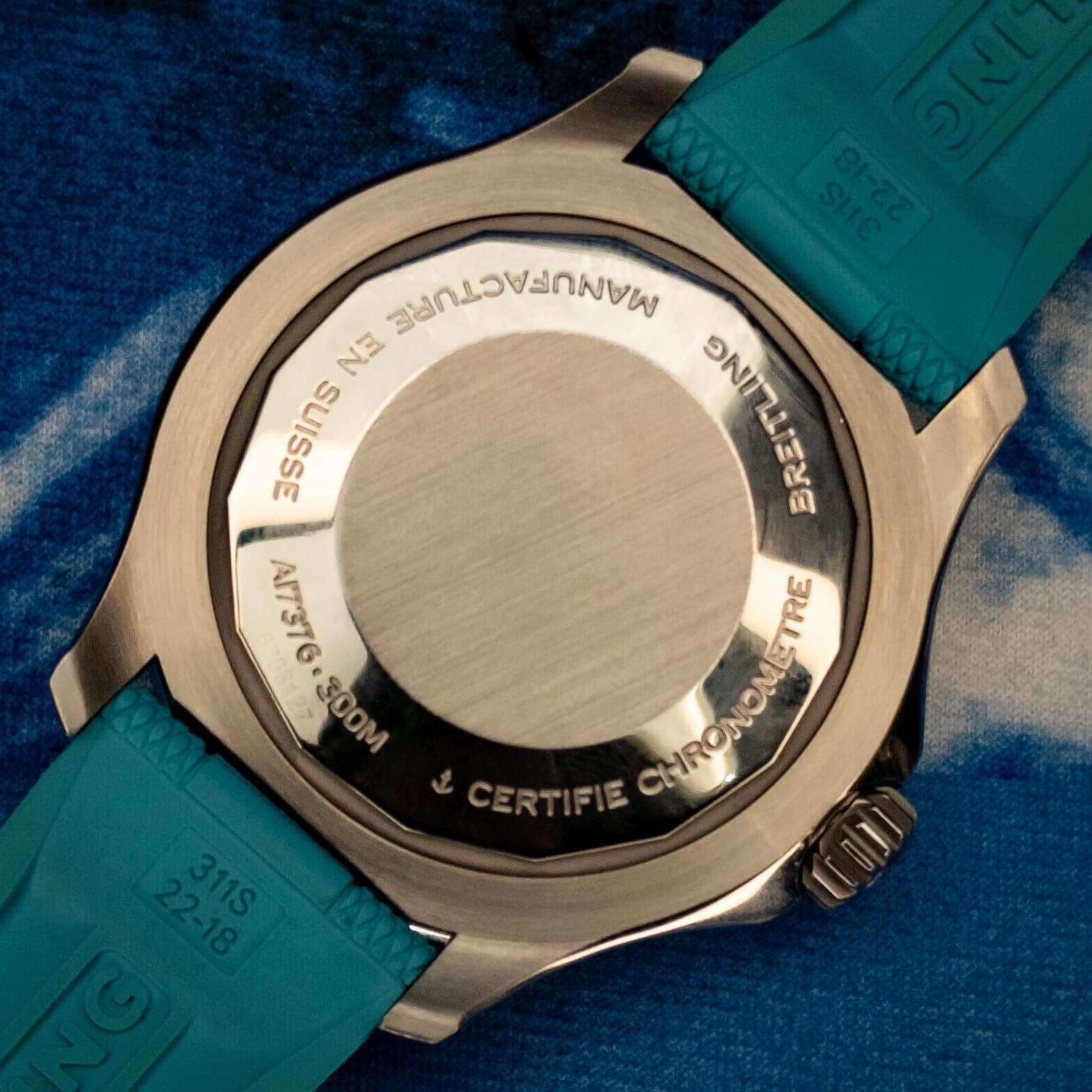Breitling Breitling Superocean 44 Turquoise (Ref. A17376211L2S2) — photo 7