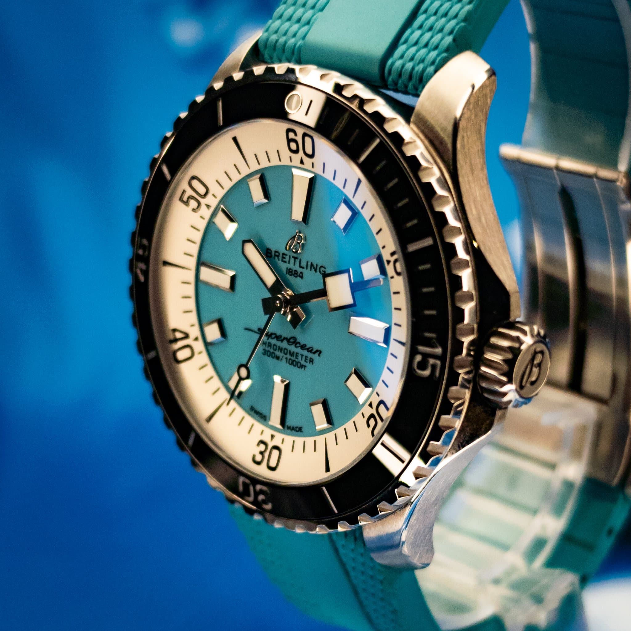 Breitling Breitling Superocean 44 Turquoise (Ref. A17376211L2S2) — photo 6