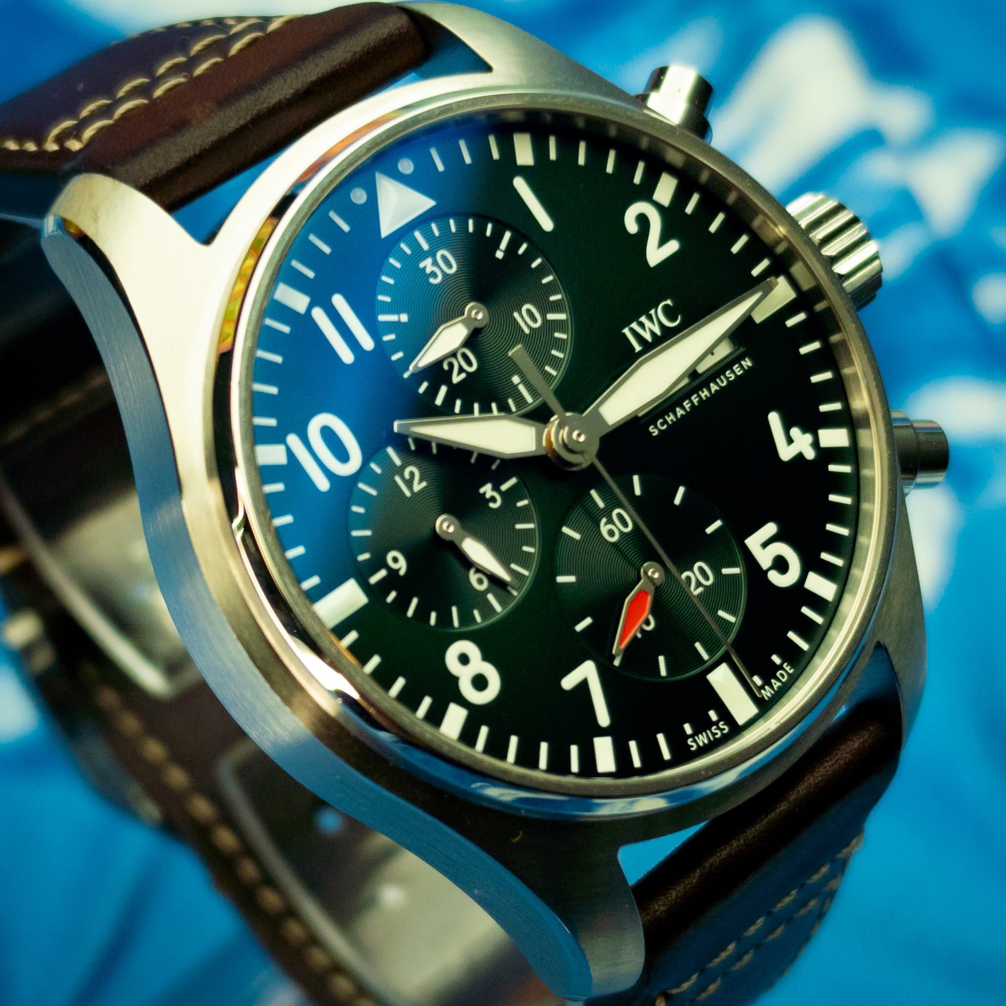 IWC Pilots Watch 41 Chrono Green (Ref. IW388103) — photo 3