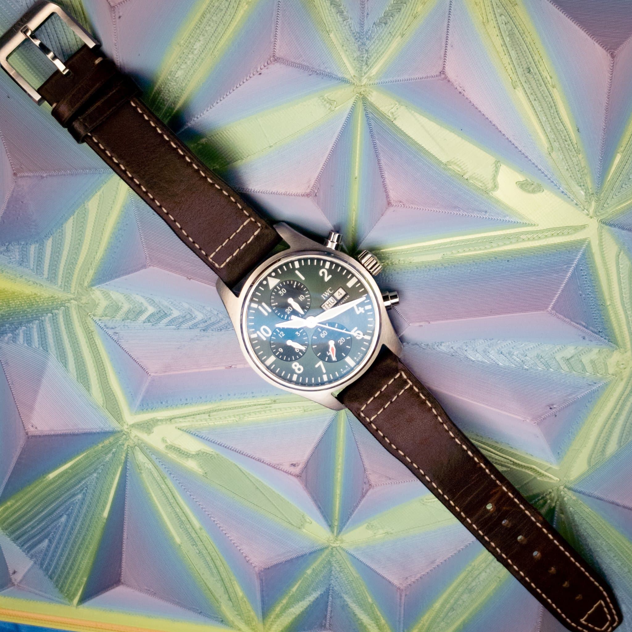 IWC Pilots Watch 41 Chrono Green (Ref. IW388103) — photo 14