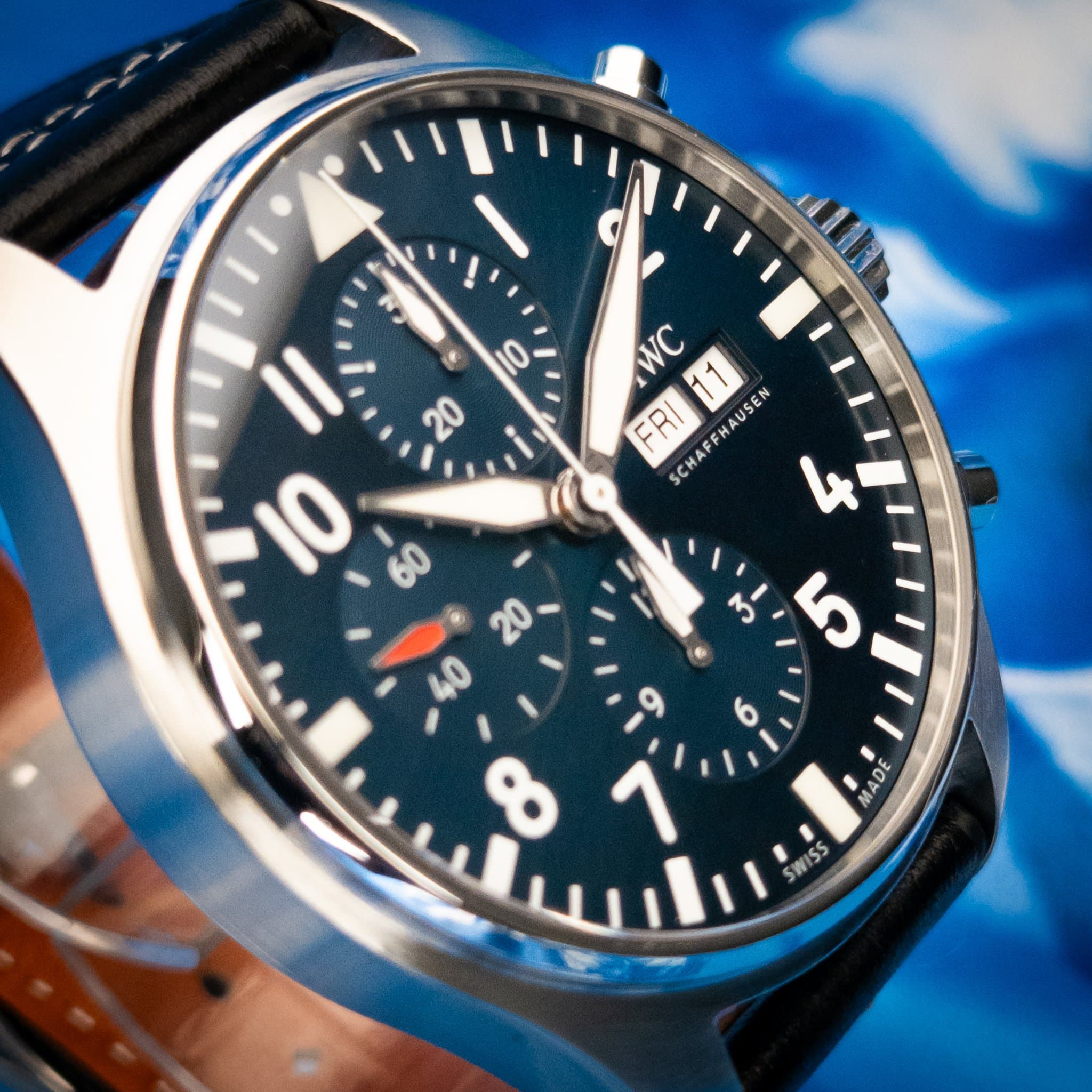 IWC Pilots Watch 41 Chrono Green (Ref. IW388103) — photo 4