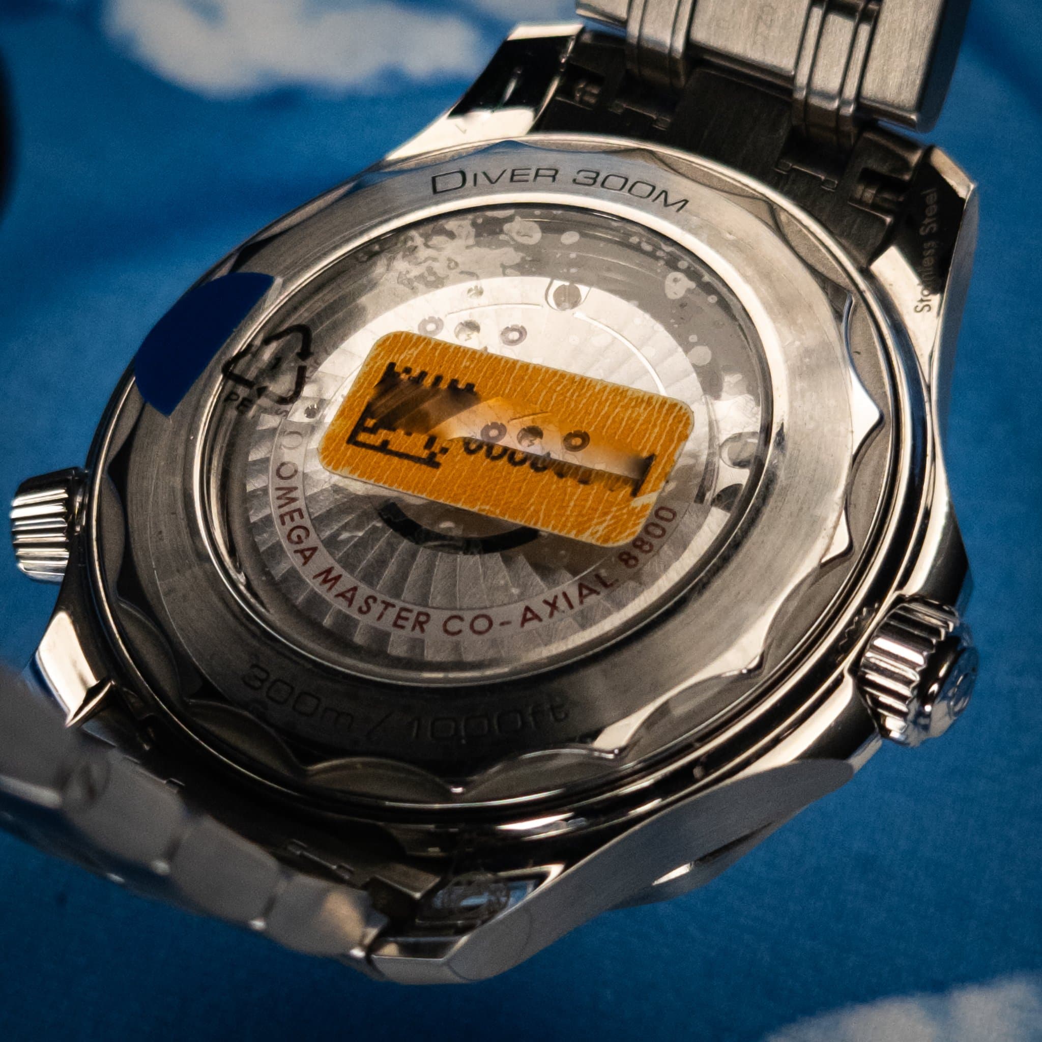 Omega SMP Blue Wave Steel 2025 (Ref. 210.30.42.20.03.001) — photo 6