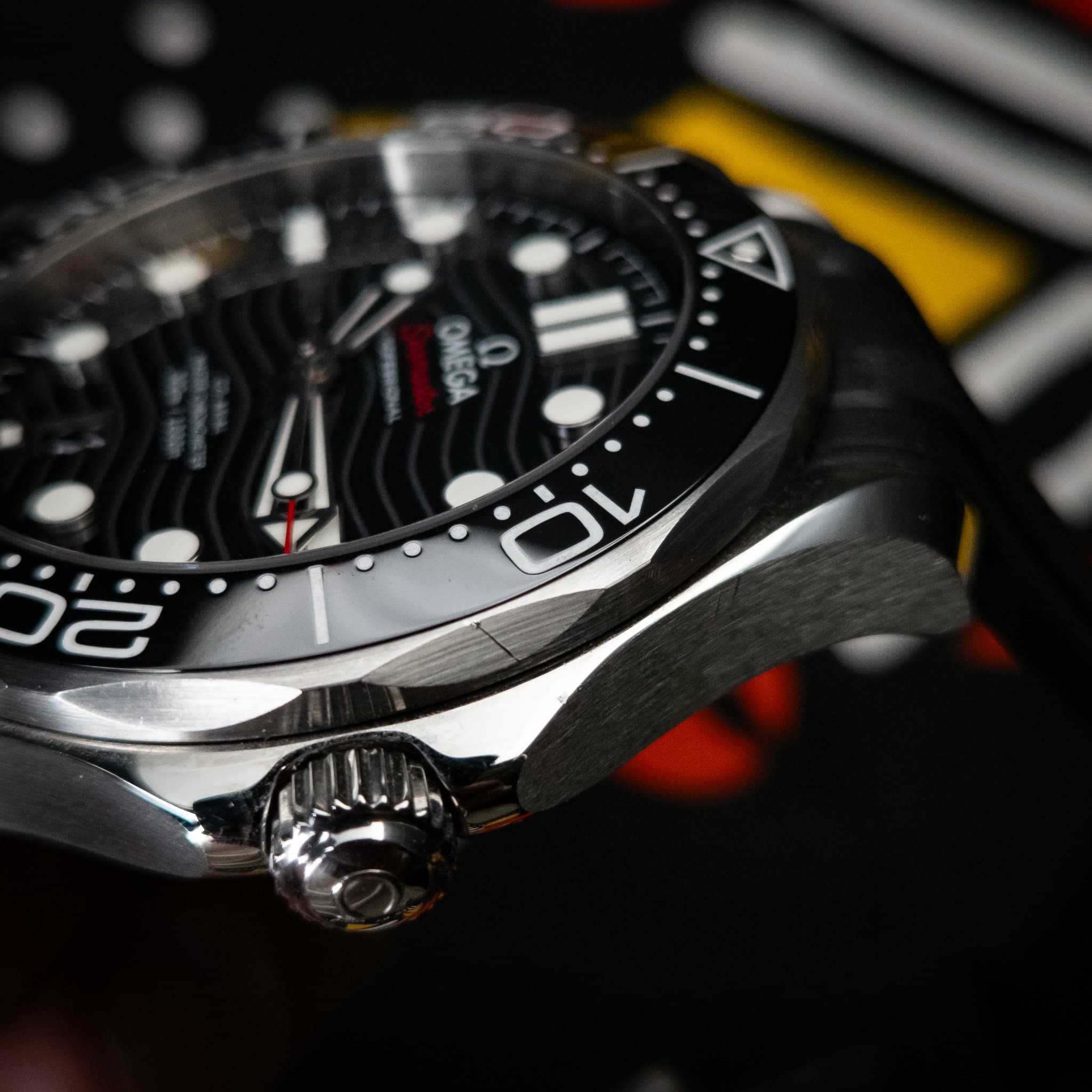 Omega SMP Black Wave Rub 2021 (Ref. 210.32.42.20.01.001) — photo 10