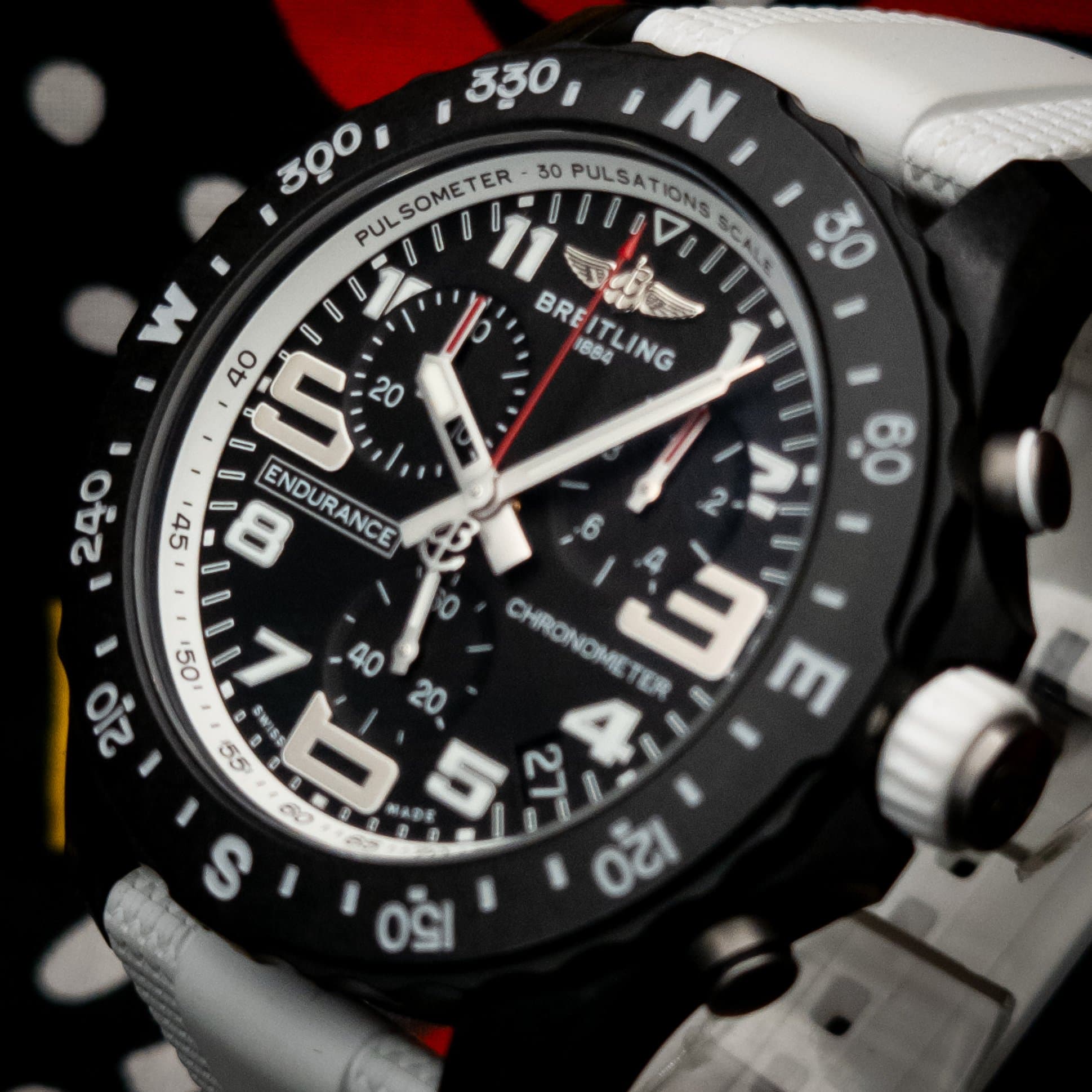 Breitling Endurance Pro 44 Wht - Blk (Ref. X82310A71B1S1) — photo 4