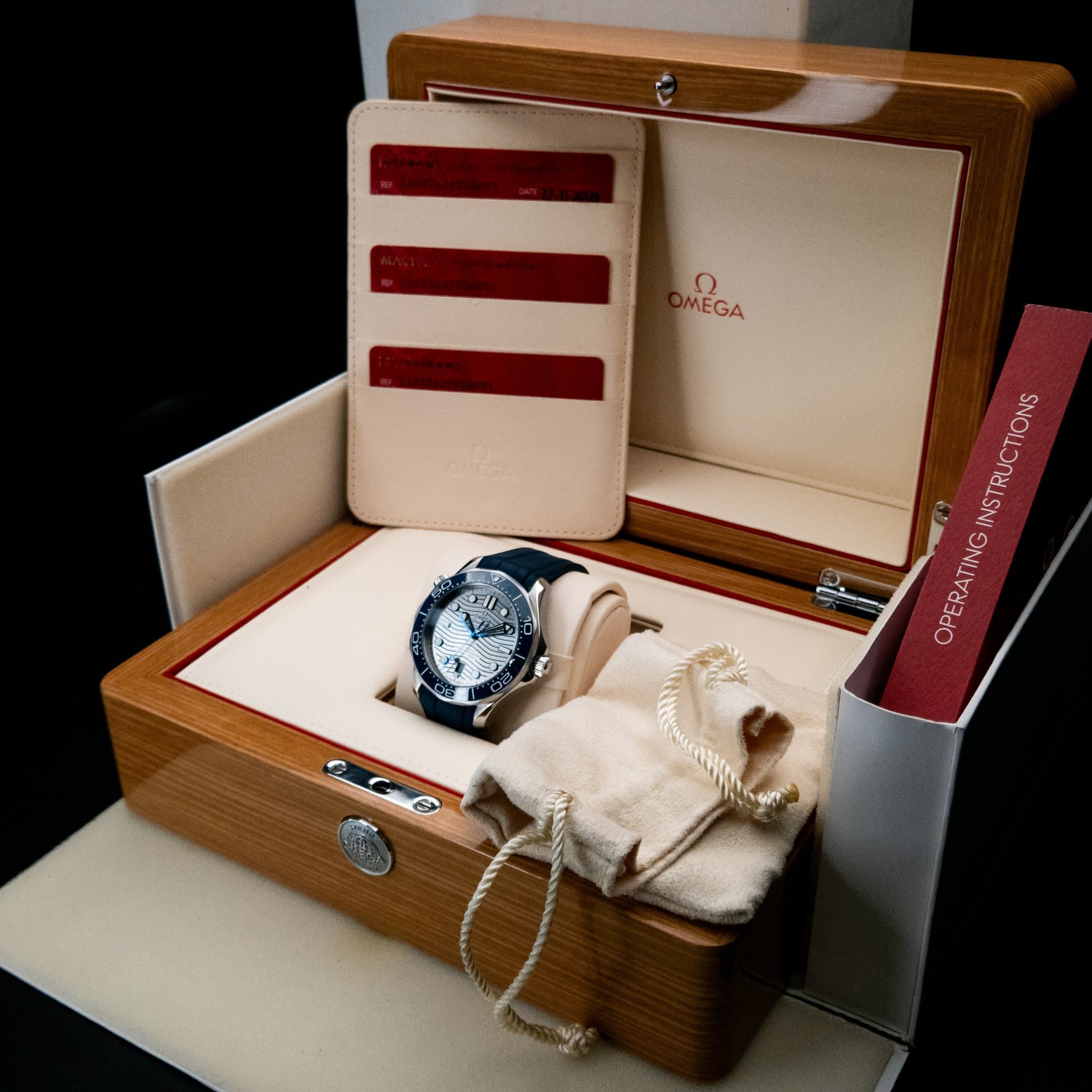 Omega SMP Gray Rub  2023 (Ref. 210.32.42.20.06.001) — photo 2