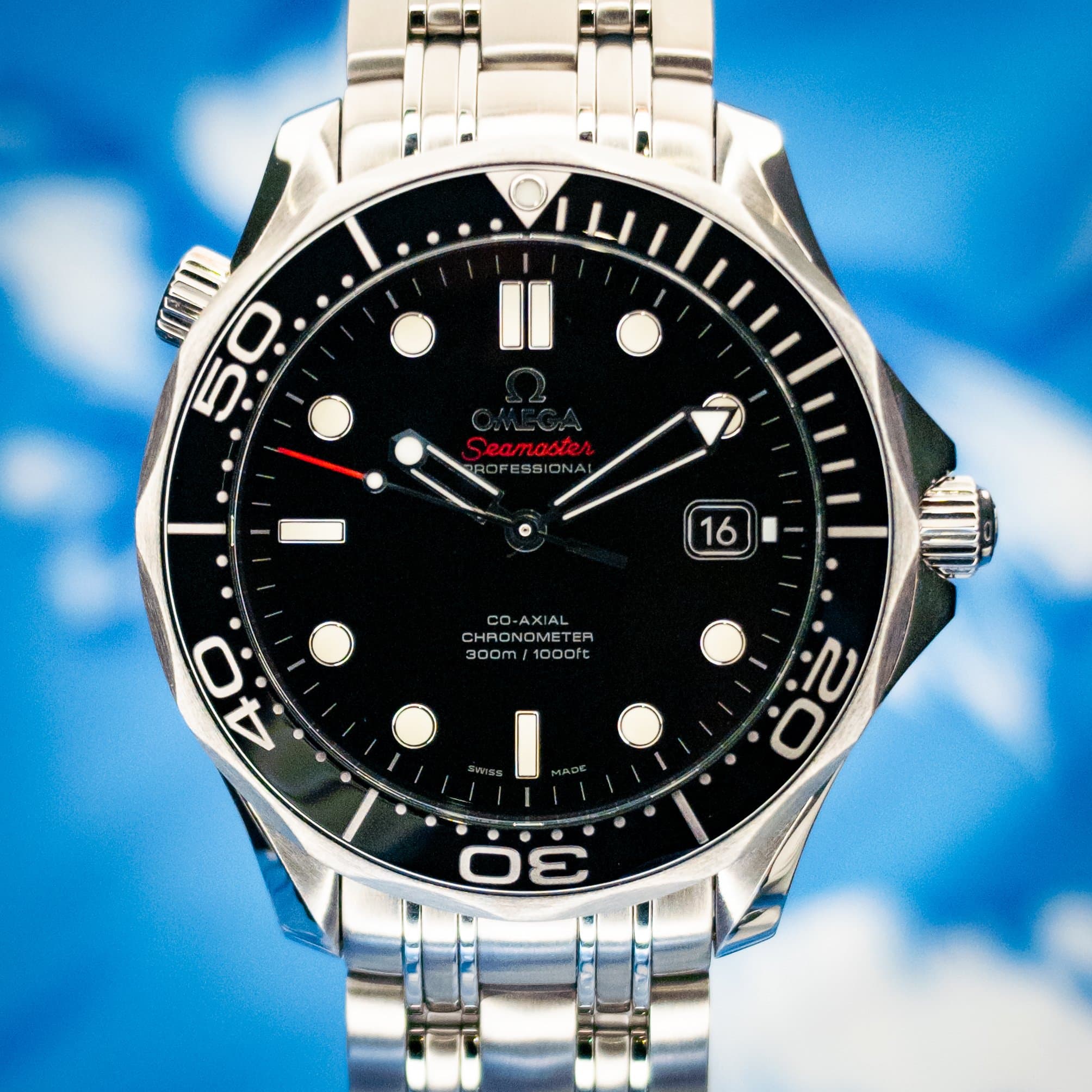Omega SMP Black No Wave Steel (Ref. 212.30.41.20.01.003) — photo 16