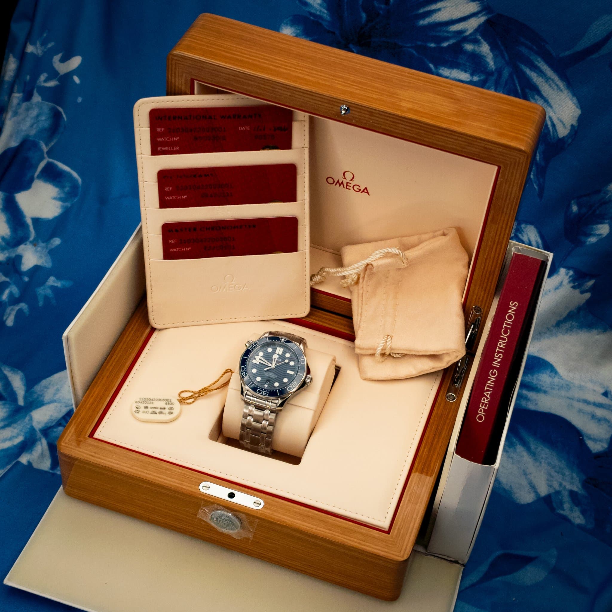 Omega SMP Blue Wave Steel (Ref. 210.30.42.20.03.001) — photo 2