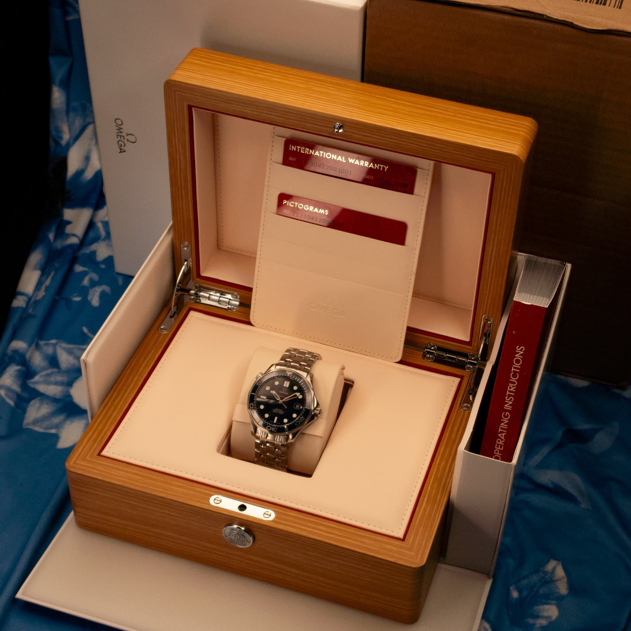Omega Seamaster Diver 300M Blue No Wave (Ref. 212.30.41.20.03.001) — photo 2
