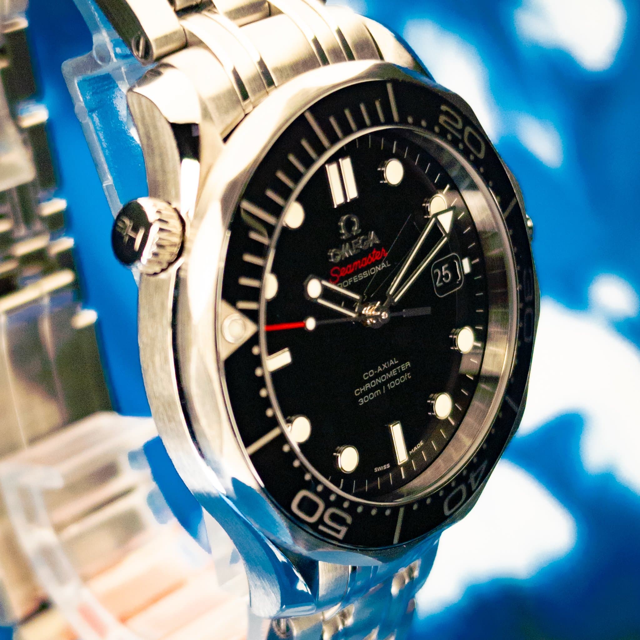 Omega SMP Black No Wave Steel (Ref. 212.30.41.20.01.003) — photo 15