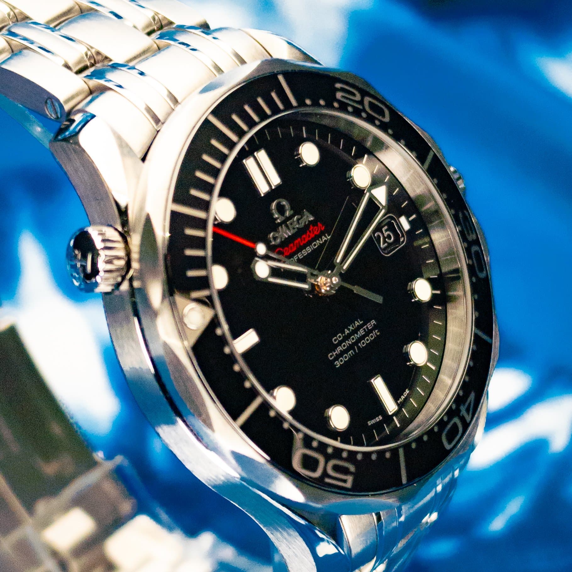 Omega SMP Black No Wave Steel (Ref. 212.30.41.20.01.003) — photo 6