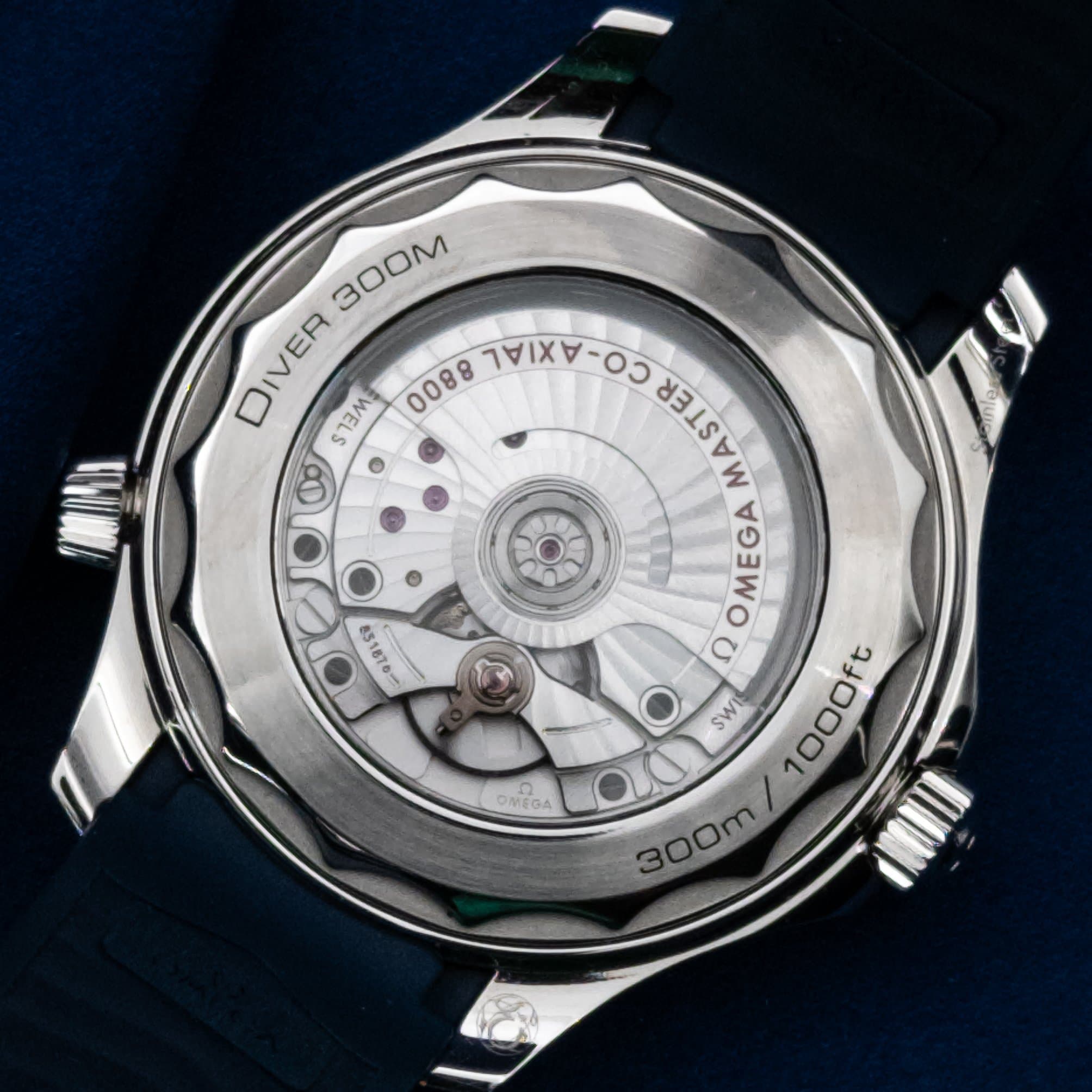 Omega Seamaster Pro 300M Blue Wave Rubber (Ref. 210.32.42.20.03.001) — photo 6