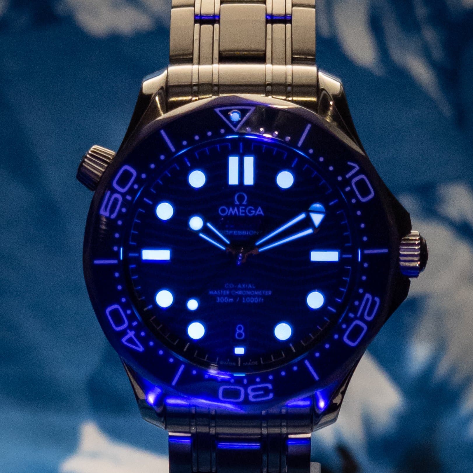 Omega SMP Blue Wave Steel (Ref. 210.30.42.20.03.001) — photo 5
