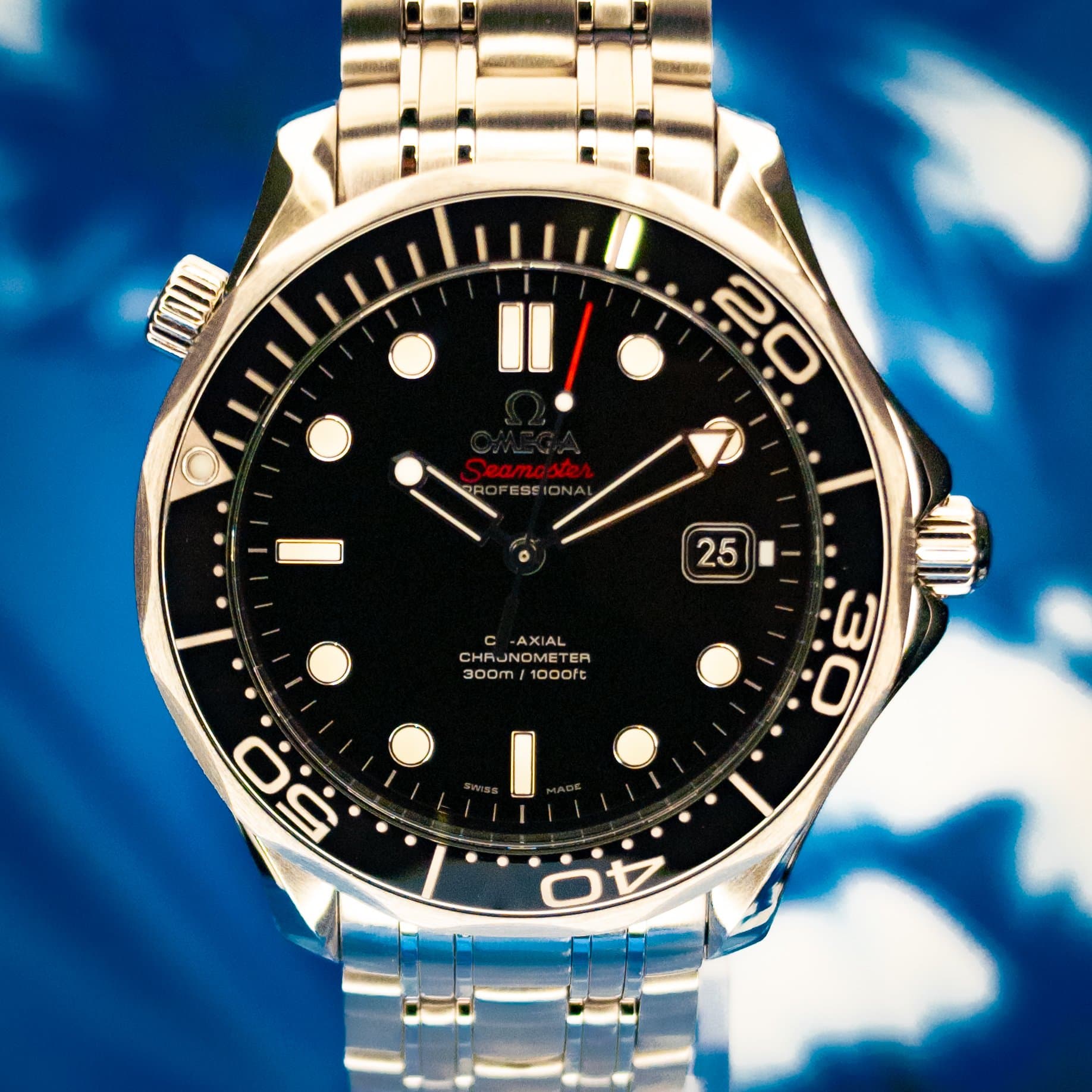 Omega Seamaster Diver 300M Black No Wave (Ref. 212.30.41.20.01.003)