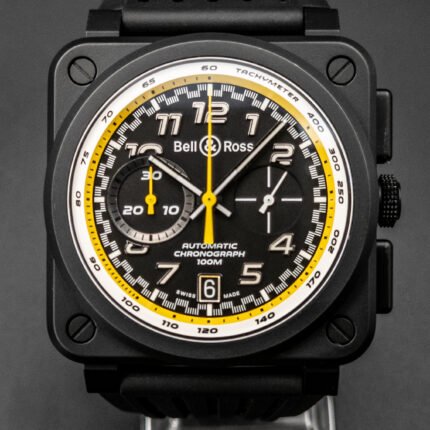 Bell & Ross BR 03-94 Limited Edition of 999 Ceramic Black BR0394-RS20/SRB B&P