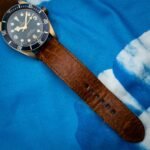 Tudor Black Bay Heritage Bronze / Bucherer Blue / Leather + Fabric — photo 11